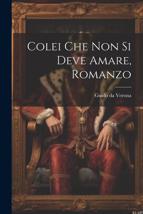 Produktbild: Colei che non si deve amare, romanzo