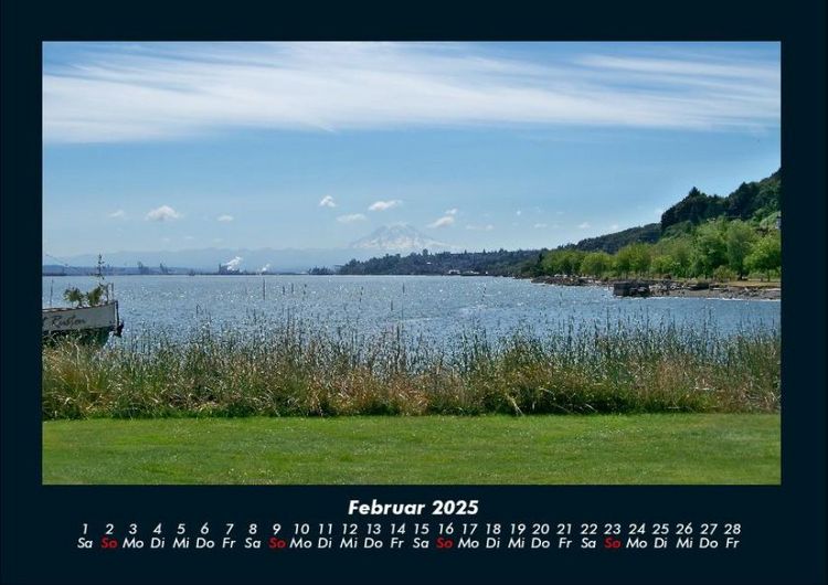 Produktbild: Landschaftskalender 2025 Fotokalender DIN A4