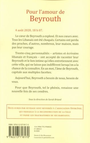 Produktbild: Pour l'amour de Beyrouth