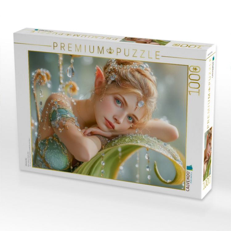 Produktbild: CALVENDO Puzzle Elfenkinder | 1000 Teile Lege-Gr&ouml;&szlig;e 64x48cm Foto-Puzzle f&uuml;r gl&uuml;ckliche Stunden