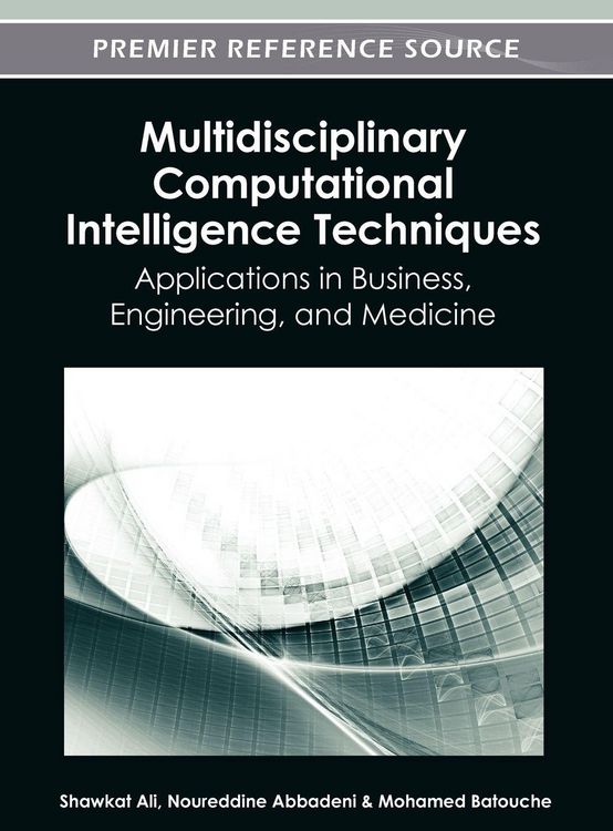 Produktbild: Multidisciplinary Computational Intelligence Techniques