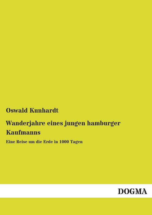 Produktbild: Wanderjahre eines jungen hamburger Kaufmanns
