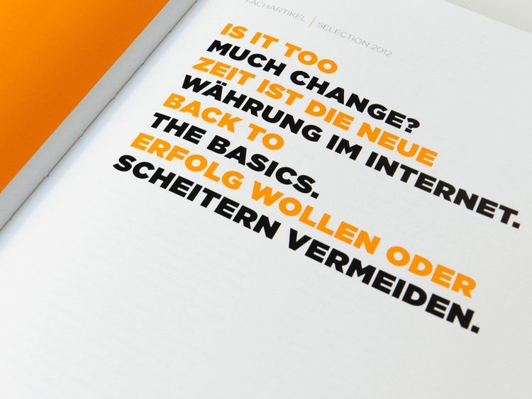 Produktbild: Selection - Germany&rsquo;s Finest Agencies 2012 (Band 6)