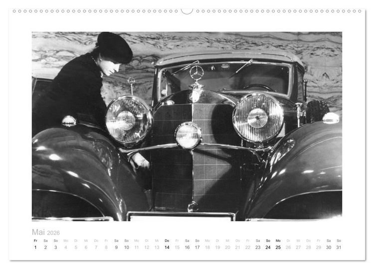 Produktbild: Luxus Oldtimer - Mercedes (Wandkalender 2026 DIN A2 quer), CALVENDO Monatskalender