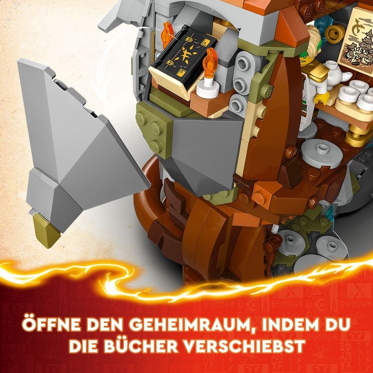 Produktbild: LEGO NINJAGO 71819 Drachenstein-Tempel Action-Spielzeug mit Ninja-Figuren