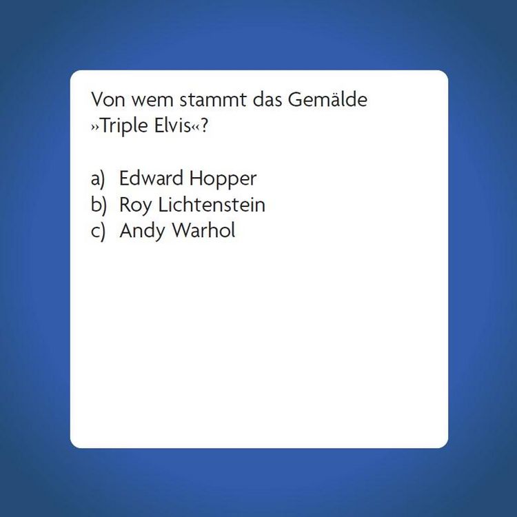 Produktbild: Das Elvis-Quiz