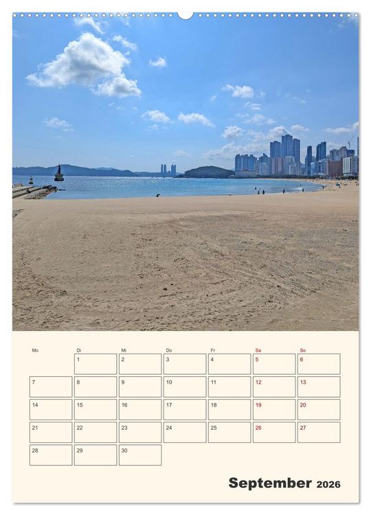 Produktbild: Busan - Eine Reise durch das Herz der K&uuml;stenstadt (hochwertiger Premium Wandkalender 2026 DIN A2 hoch), Kunstdruck in Hochglanz
