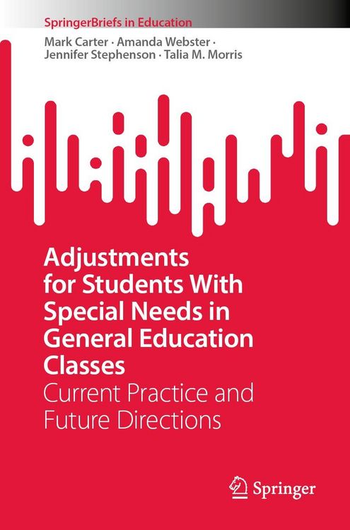 Produktbild: Adjustments for Students With Special Needs in General Education Classes