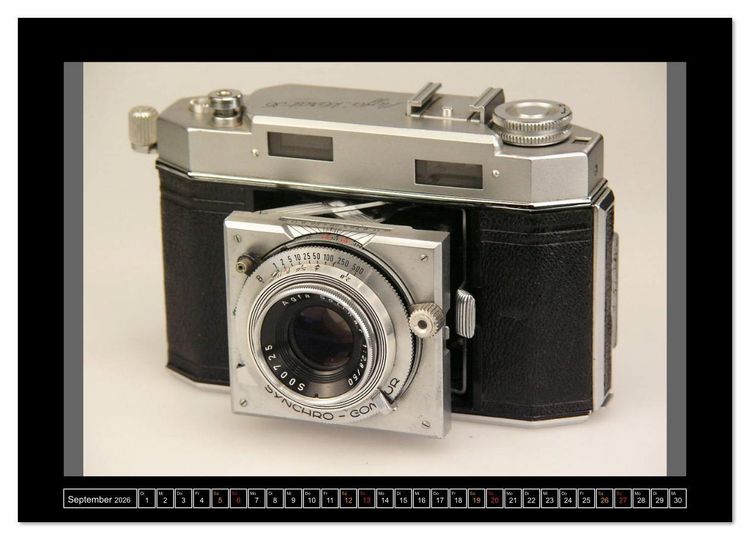 Produktbild: AGFA KAMERA OLDIES Klassische Kameras von 1926 - 1974 (Wandkalender 2026 DIN A3 quer), CALVENDO Monatskalender
