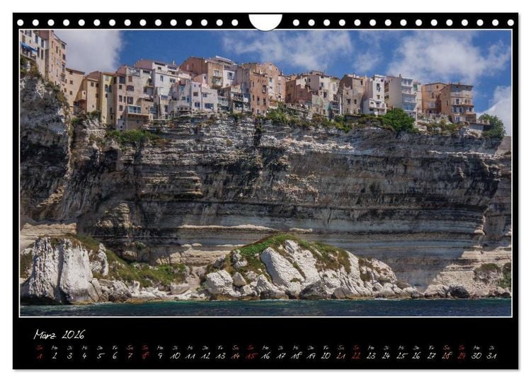 Produktbild: Korsika - Insel rauer Sch&ouml;nheit (Wandkalender 2026 DIN A4 quer), CALVENDO Monatskalender