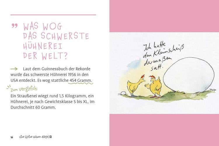 Produktbild: Eine kleine H&uuml;hner-R&auml;tselEI