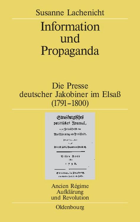 Produktbild: Information und Propaganda