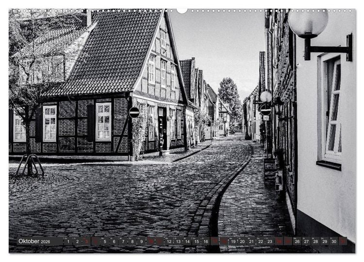 Produktbild: Ein Blick auf Nienburg an der Weser (Wandkalender 2026 DIN A2 quer), CALVENDO Monatskalender