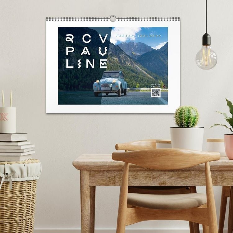 Produktbild: 2CV Pauline (Wandkalender 2027 DIN A3 quer), CALVENDO Monatskalender