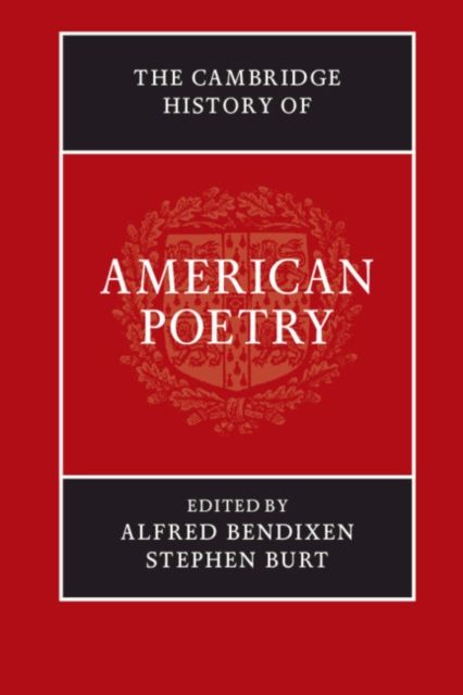 Produktbild: The Cambridge History of American Poetry