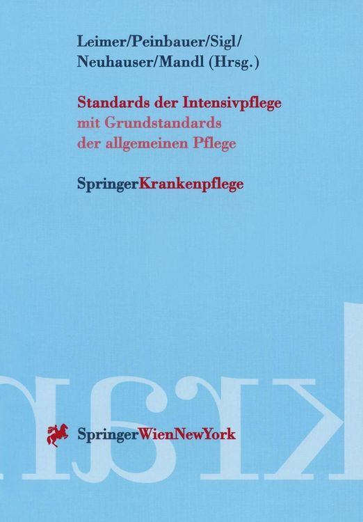 Produktbild: Standards der Intensivpflege