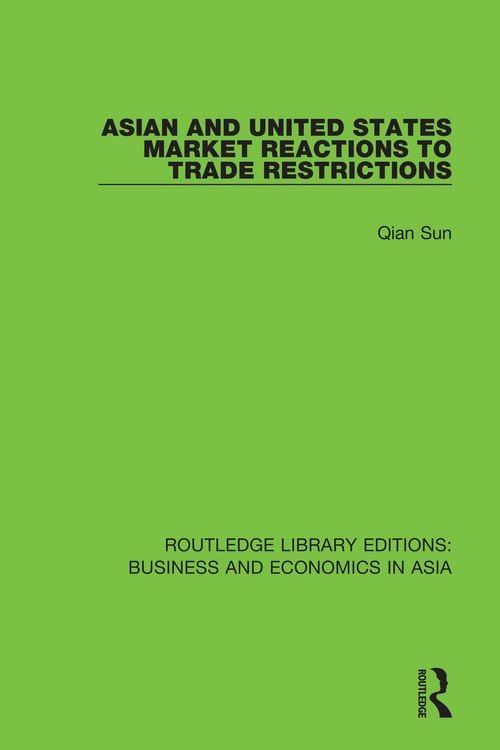 Produktbild: Asian and United States Market Reactions to Trade Restrictions