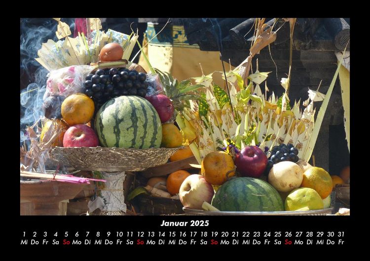 Produktbild: Fr&uuml;chte 2025 Fotokalender DIN A3