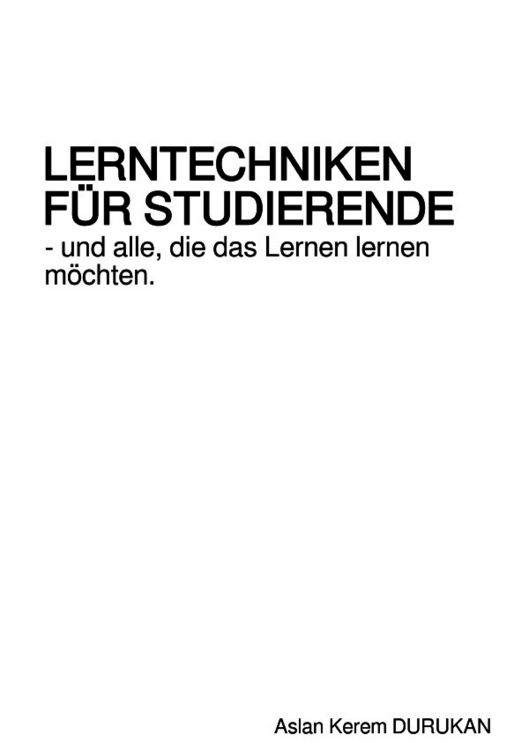 Produktbild: Lerntechniken f&uuml;r Studierende