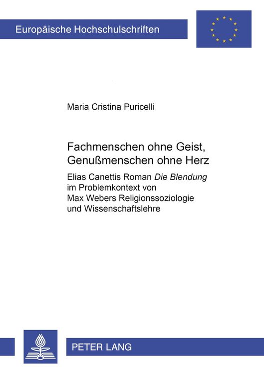 Produktbild: &laquo;Fachmenschen ohne Geist, Genu&szlig;menschen ohne Herz&raquo;