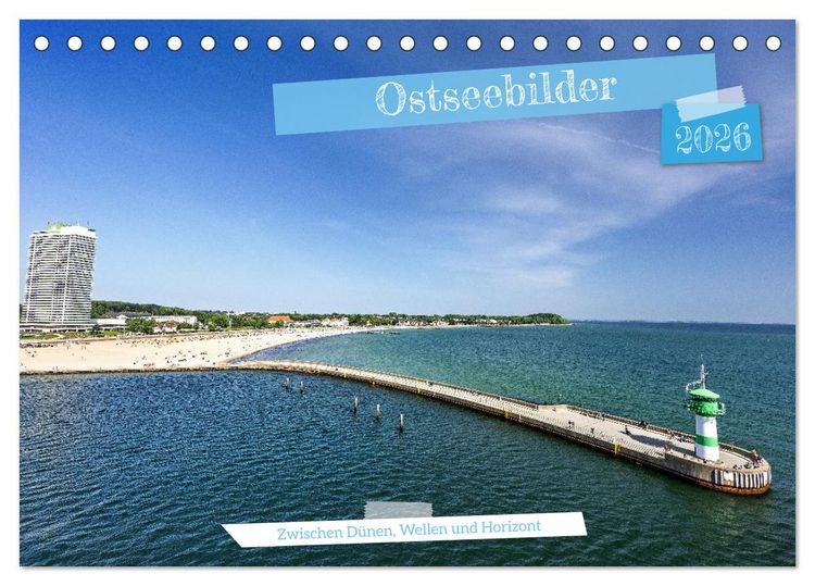 Produktbild: Ostseebilder (Tischkalender 2026 DIN A5 quer), CALVENDO Monatskalender