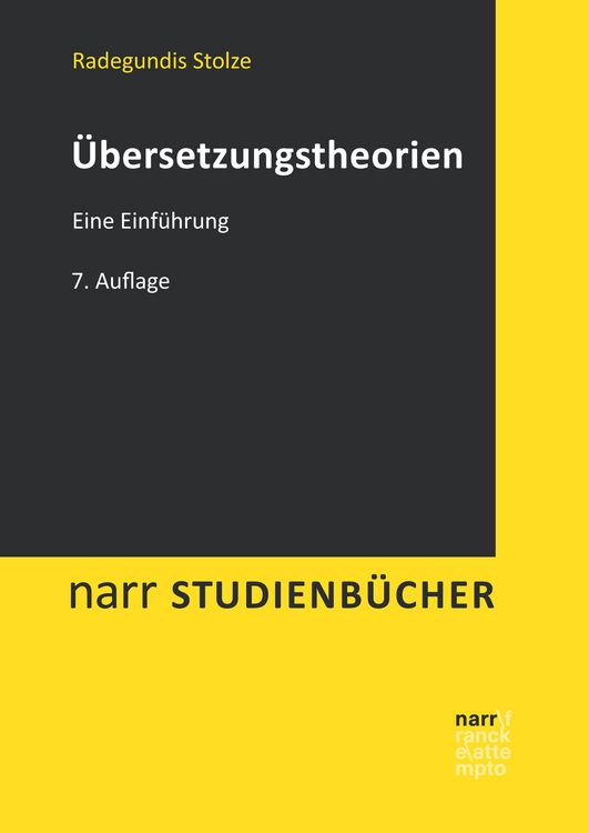 Produktbild: &Uuml;bersetzungstheorien