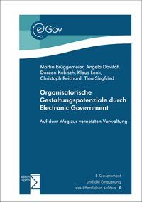 Produktbild: Organisatorische Gestaltungspotenziale durch Electronic Government
