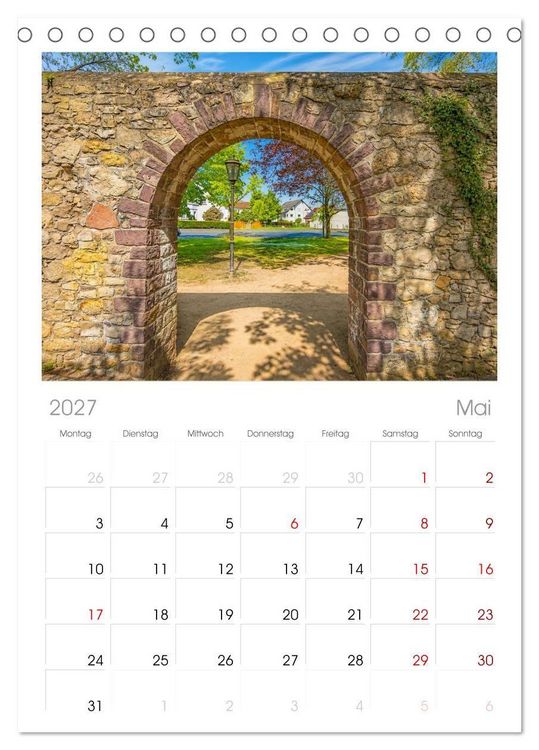Produktbild: Tischplaner 2027 - Rodenbach im Wandel der Zeit (A5 Tischkalender zum Aufstellen) CALVENDO
