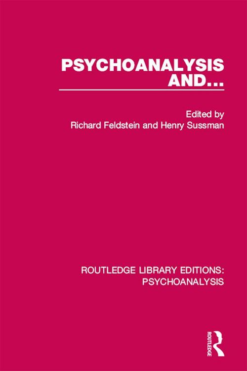 Produktbild: Psychoanalysis and ...