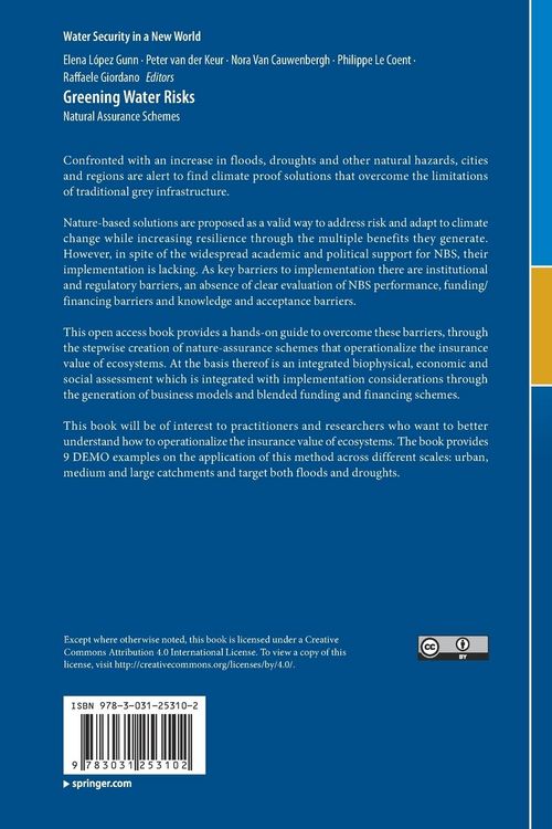 Produktbild: Greening Water Risks
