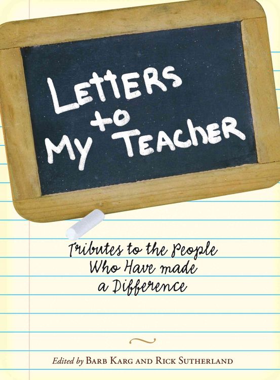 Produktbild: Letters to My Teacher
