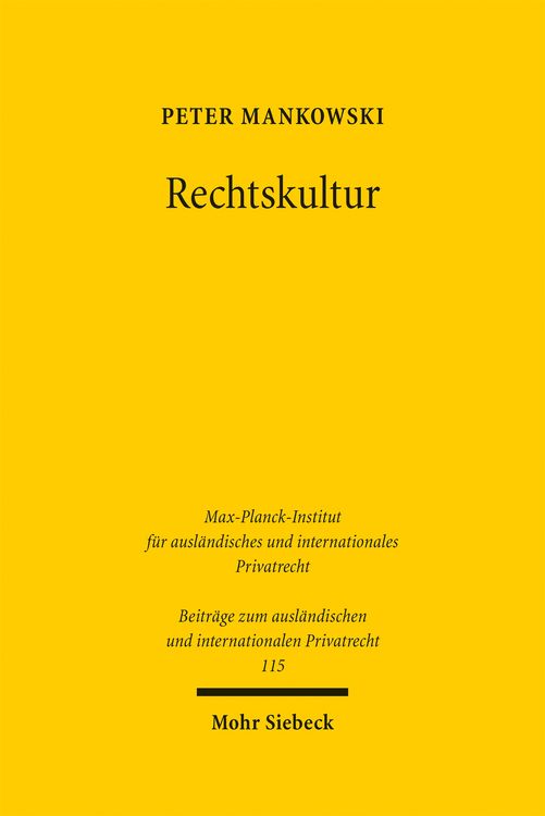 Produktbild: Rechtskultur