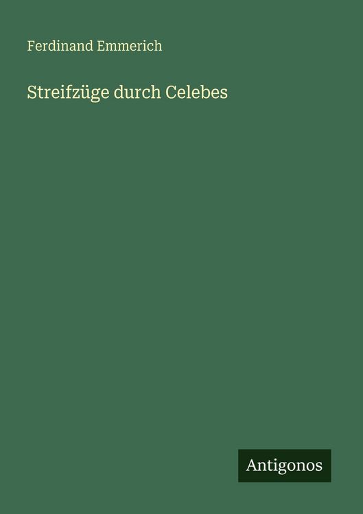 Produktbild: Streifz&uuml;ge durch Celebes