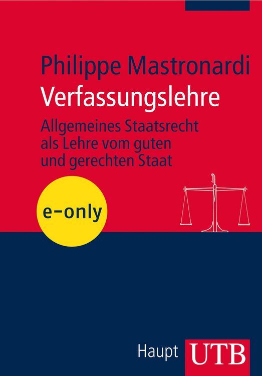 Produktbild: Verfassungslehre