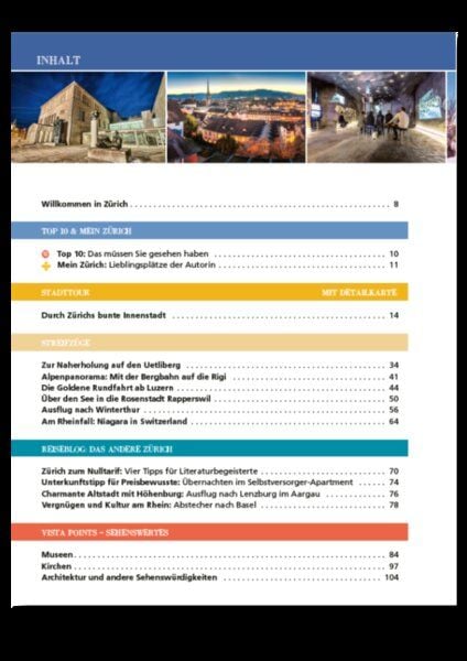 Produktbild: Reiseführer Zürich. Stadtführer inklusive Ebook. Ausflugsziele, Sehenswürdigkeiten, Restaurant & Hotels uvm.