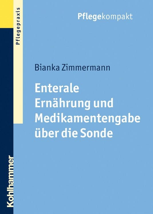 Bild vom Artikel Enterale Ernährung und Medikamentengabe über die Sonde vom Autor Bianka Zimmermann