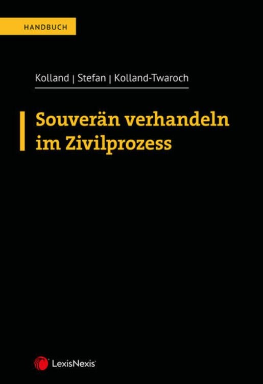 Produktbild: Souverän verhandeln im Zivilprozess