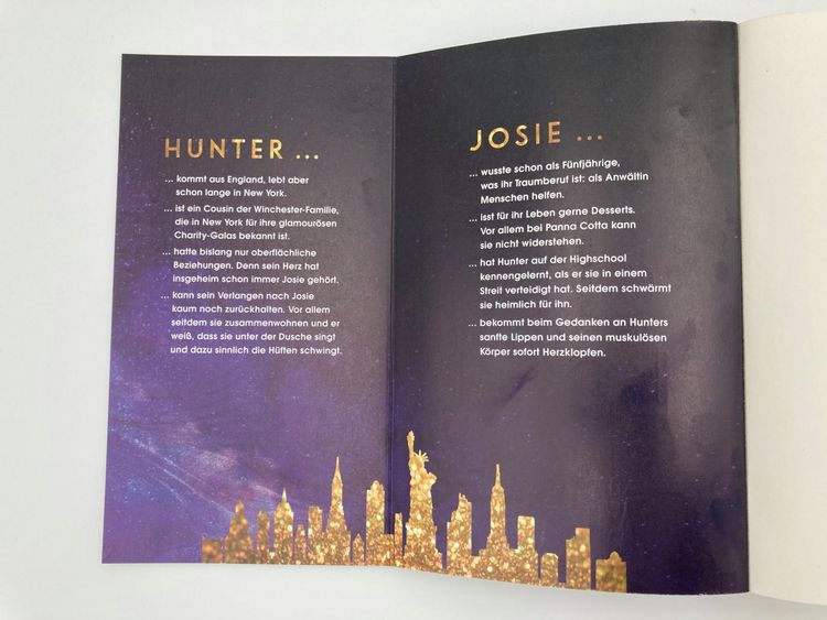 Produktbild: City of Love &ndash; Hunter & Josie