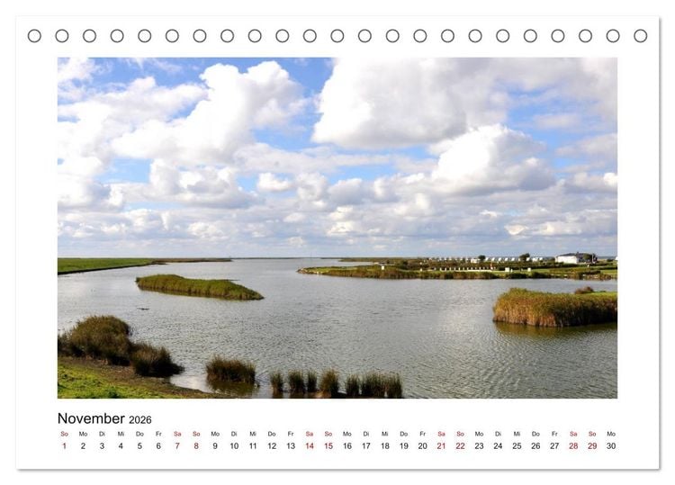 Produktbild: Fehmarn - Bewegende Momente (Tischkalender 2026 DIN A5 quer), CALVENDO Monatskalender