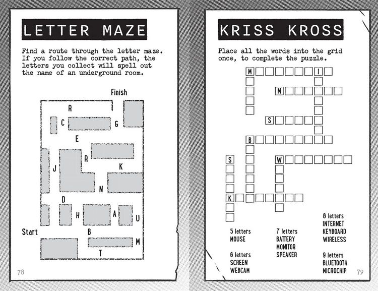 Produktbild: Spy Agency Puzzle Book - The Stolen Secrets