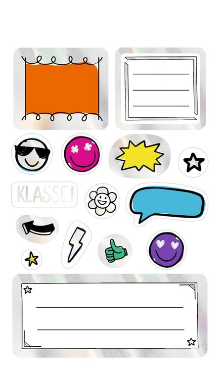 Produktbild: Sticker &ndash; Stickerspa&szlig; f&uuml;r die Schule