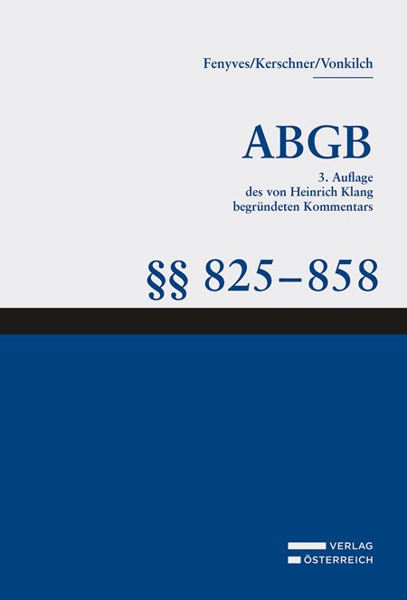 Produktbild: Gro&szlig;kommentar zum ABGB - Klang Kommentar
