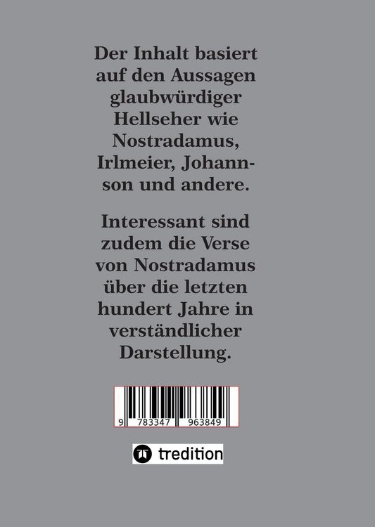 Produktbild: Die Schrecken der Endzeit