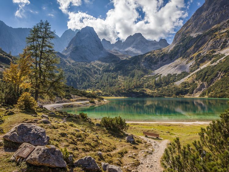 Produktbild: CALVENDO Puzzle Seebensee im Gaistal, Ehrwald 1000 Teile Lege-Gr&ouml;&szlig;e 64 x 48 cm Foto-Puzzle Bild von Christian M&uuml;ringer