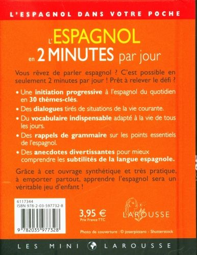 Produktbild: L'espagnol en 2 minutes par jour
