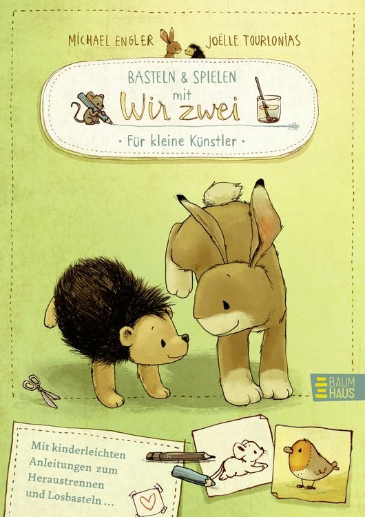 Produktbild: Basteln & Spielen mit Wir zwei - F&uuml;r kleine K&uuml;nstler