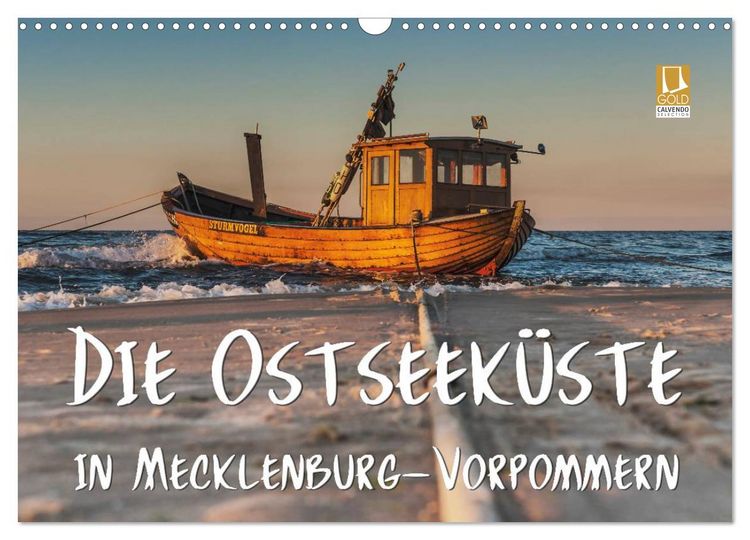 Produktbild: Die Ostseek&uuml;ste in Mecklenburg-Vorpommern (Wandkalender 2026 DIN A3 quer), CALVENDO Monatskalender