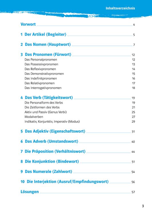 Produktbild: 10-Minuten-Training Deutsch Wortarten 5./6. Klasse. Kleine Lernportionen f&uuml;r jeden Tag