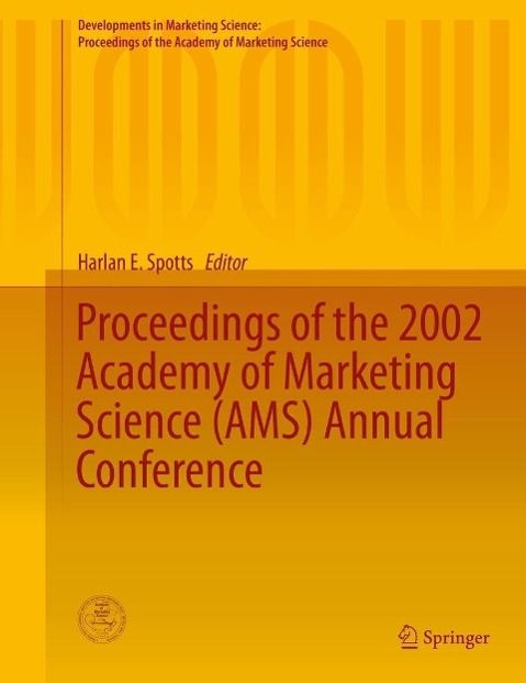 Produktbild: Proceedings of the 2002 Academy of Marketing Science (AMS) Annual Conference