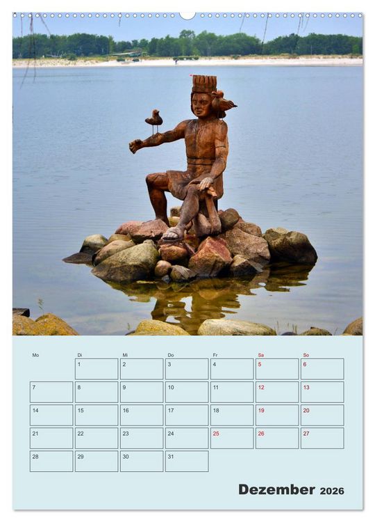 Produktbild: Moin Heiligenhafen (Wandkalender 2026 DIN A2 hoch), CALVENDO Monatskalender